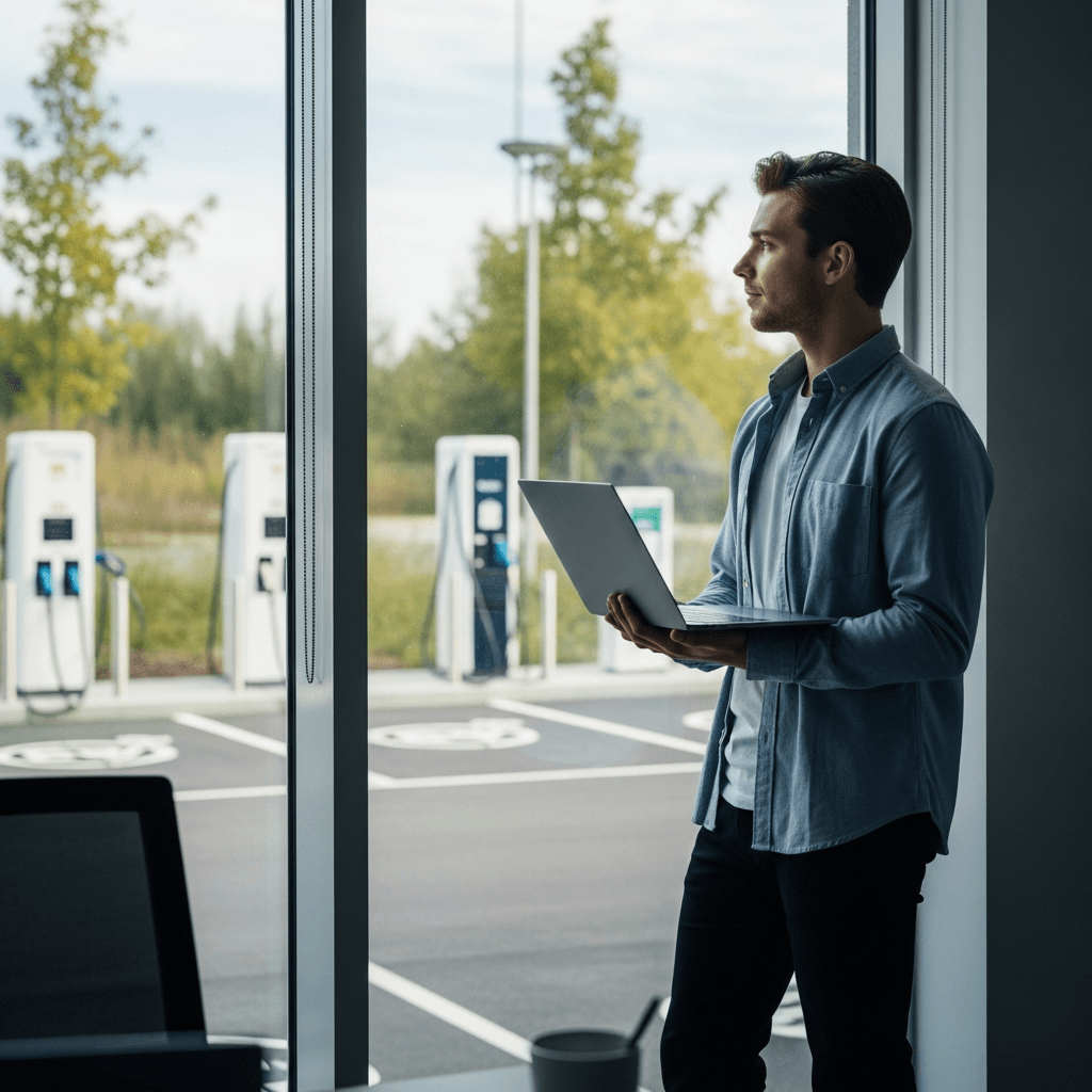 OCPP expert aan het werk